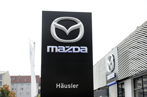 Mazda-Händler.