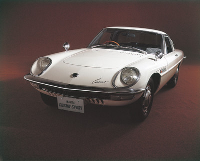 Mazda-Historie: Mazda Cosmo Sport 110S von 1967.