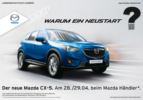 Mazda-Kampagne für den CX-5.