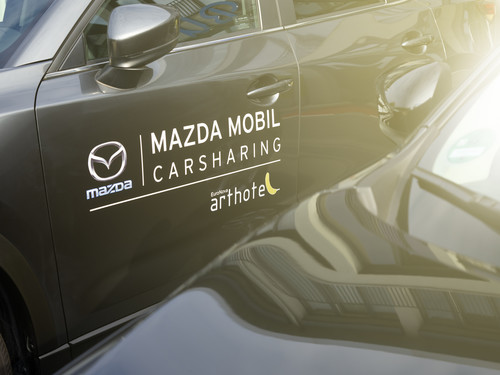 Mazda Mobil Carsharing.