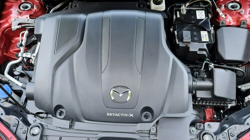 Mazda Skyactiv X-Benzinmotor.