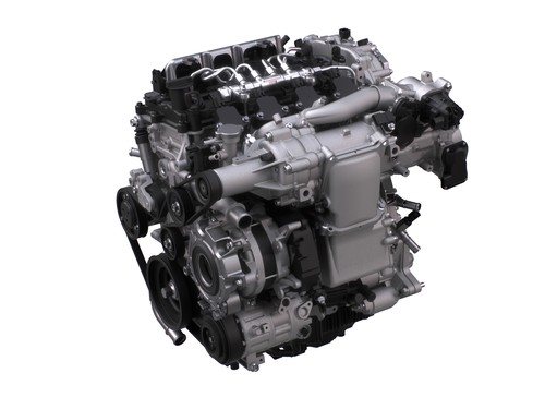 Mazda Skyactiv-X Engine.