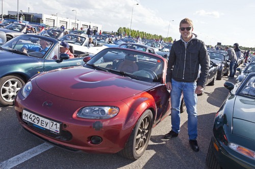 Mazda-Treffen „MAX-5 2013“ in den Niederlanden.
