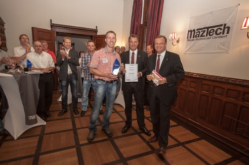 „MazTech“-Wettbewerb 2013: Siegerehrung.