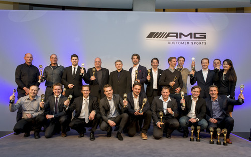 Mercedes AMG-Kundensport 2013: Überaus erfolgreiche Saison 2013 für AMG Kundensport: Vier Titel und 38 Siege für den SLS AMG GT3.