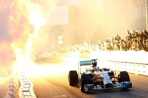 Mercedes AMG Petronas Stars & Cars: Lewis Hamilton.