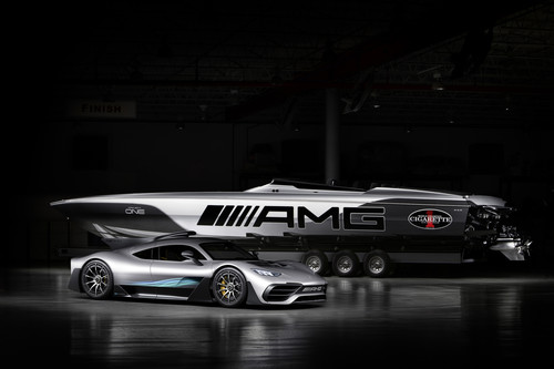Mercedes-AMG Project One und Cigarette Racing 515 Project One inspired by Mercedes-AMG.