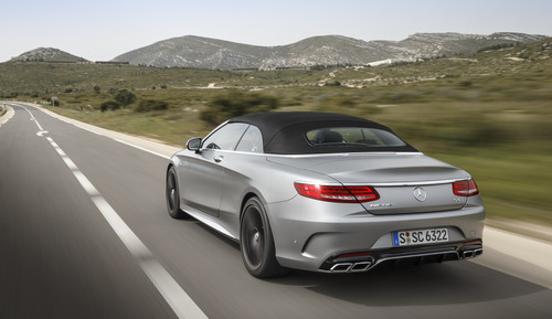 Mercedes-AMG S 63 4Matic Cabriolet.