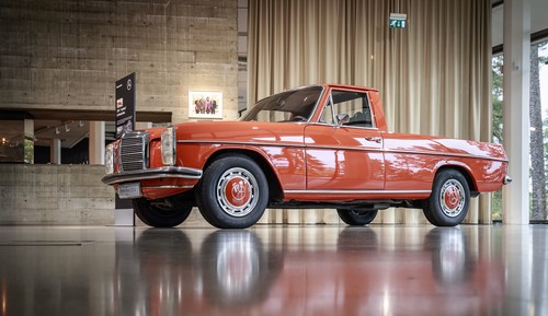 Mercedes-Benz 220 D Pick-up aus argentinischer Fertiogung (1972–1976).
