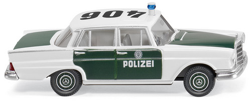 Mercedes-Benz 220 S in Polizeiausführung von Wiking.