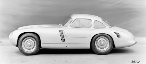 Mercedes-Benz 300 SL mit der Chassisnummer W 194 011. Der Rennsportprototyp für die Saison 1953 kam nicht zum Einsatz.