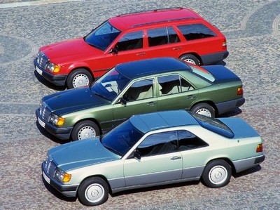 Mercedes-Benz Baureihe W 124 (1984 bis 1996).
