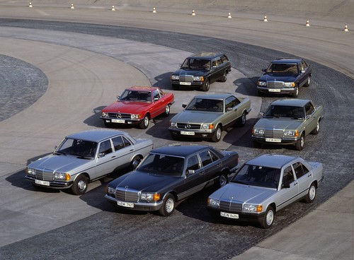 Mercedes-Benz Baureihen 1993.