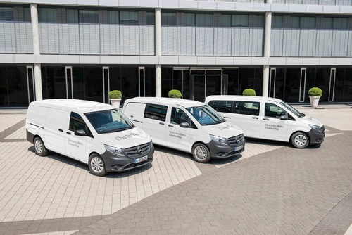 Mercedes-Benz Charterway Miet-Vito-Varianten.