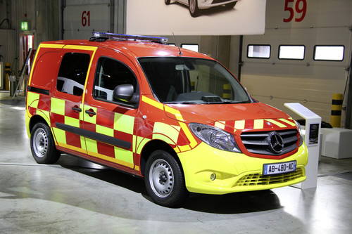 Mercedes-Benz Citan für die Feuerwehr.