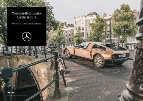 Mercedes-Benz Classic Kalender 2019.