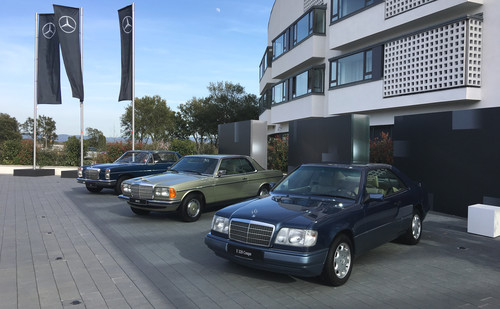 Mercedes-Benz E-Klasse Coupé: Die Vorgänger.