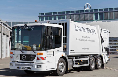 Mercedes-Benz Econic Müllfahrzeug.
