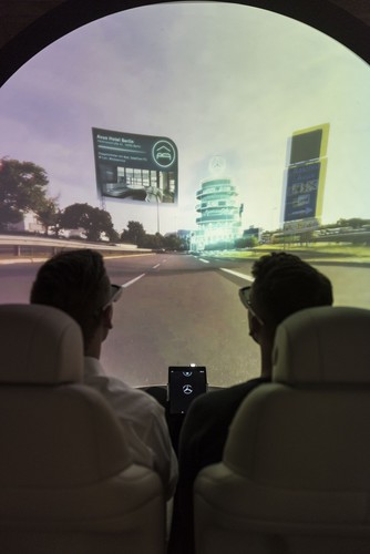 Mercedes-Benz Future Talk zur virtuellen Realität.