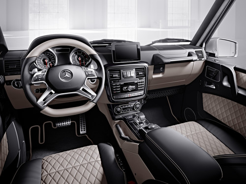 Mercedes-Benz G-Klasse mit „Designo manufaktur“-Elementen.