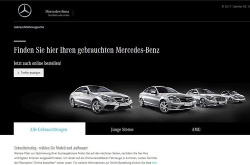 Mercedes-Benz-Gebrauchtwagen-Online-Store.