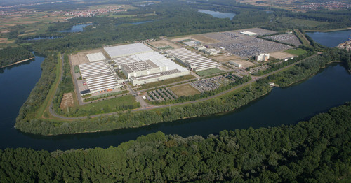 Mercedes-Benz Global Logistics Center in Germersheim.