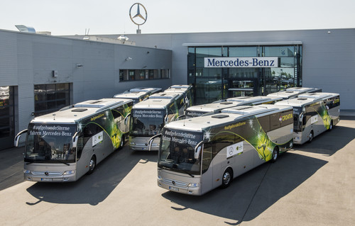 Mercedes-Benz ist Premiumpartner der UEFA U-19 Europameisterschaft 2016.