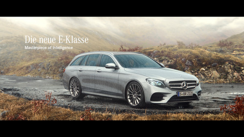 Mercedes-Benz-Kampagne zur E-Klasse.