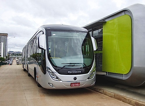 Mercedes-Benz liefert 500 Fahrgestelle für das BRT-System in Belo Horizonte.

