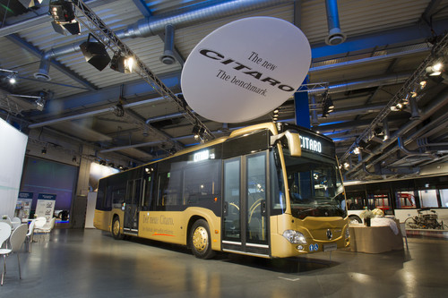 Mercedes-Benz-Omnibustage (MOT) 2011 in Mannheim.