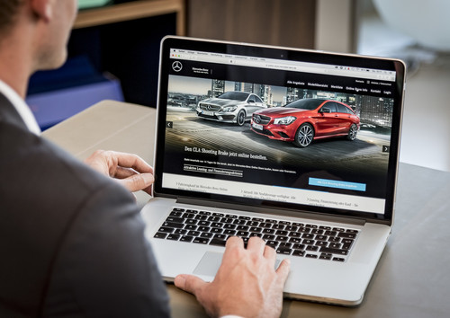 Mercedes-Benz Online-Store.
