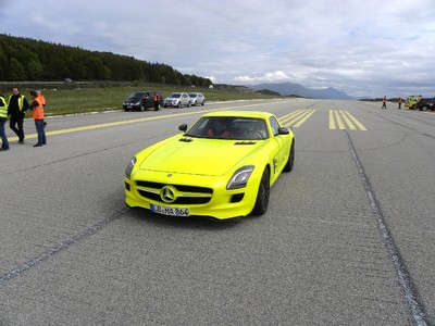 Mercedes-Benz SLS AMG E-Cell.