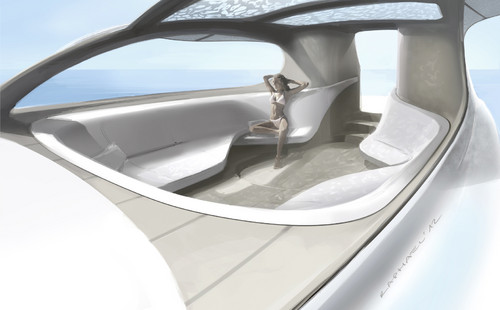 Mercedes-Benz Style und Silver Arrows Marine entwerfen 14 Meter lange Yacht.