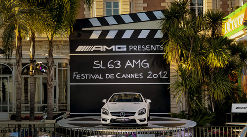 Mercedes-Benz und AMG präsentieren sich bei den Filmfestspielen in Cannes.