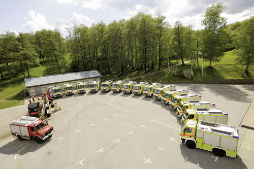 Mercedes-Benz Unimog U 20 wurde jetzt an die Feuerwehren im Schweizer Kanton Tessin übergeben.