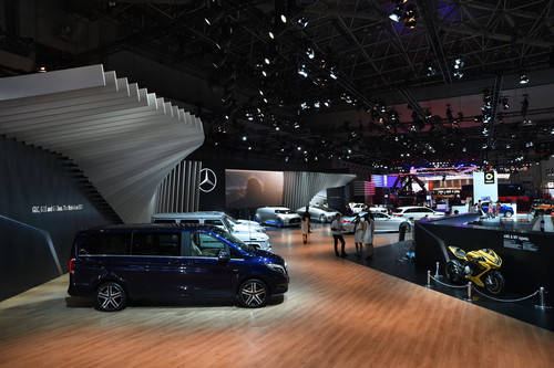 Mercedes-Benz V-Klasse auf der Tokyo Motor Show 2015.