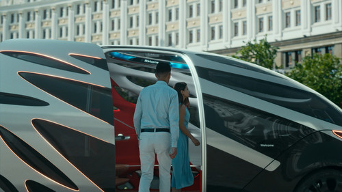 Mercedes-Benz Vans &quot;Vision Urbanetic&quot;: PLatz für zwölf Personen und Stehhöhe.