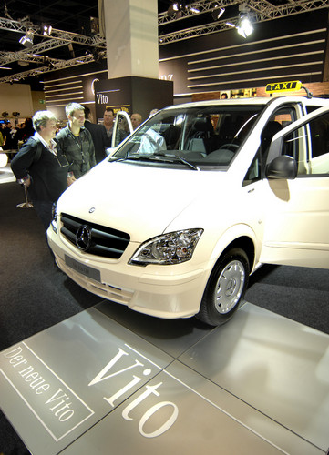 Mercedes-Benz Vito 116 CDI Kombi mit Taxiausstattung.