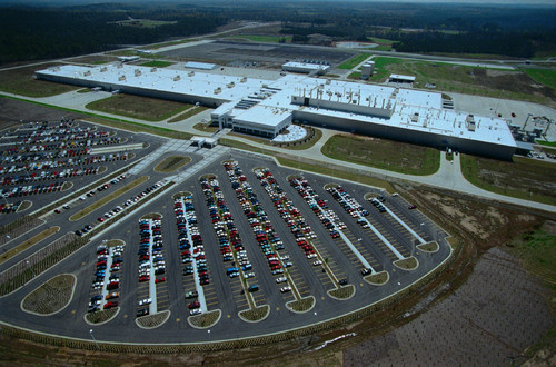 Mercedes-Benz Werk in Tuscaloosa, Alabama/USA.