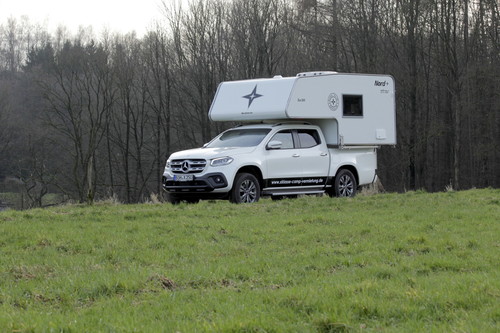 Mercedes-Benz X-Klasse mit Nordstar-Wohnkabine.