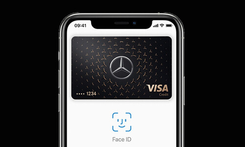 Mercedes Credit Card jetzt mit Apple Pay.