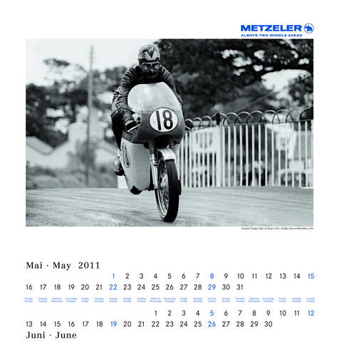 Metzeler-Kalender 2011.