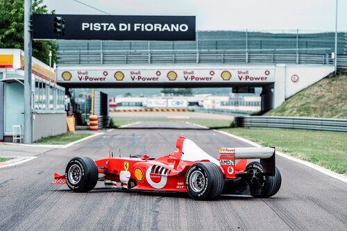Michael Schumachers Formel 1-Auto.