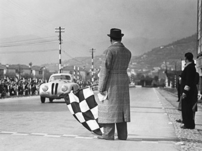 Mille Miglia 1940: Zieldurchfahrt.