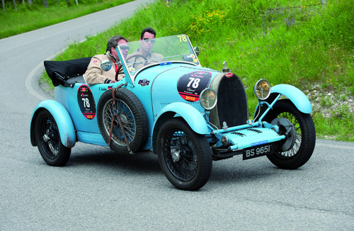 Mille Miglia 2012: Bugatti T40.