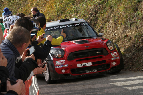 Mini John Cooper Works WRC von Dani Sordo und Carlos del Barrio.