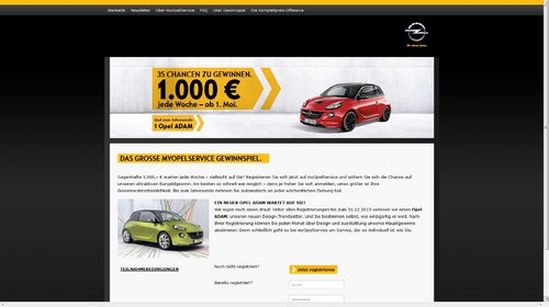 Mit dem neuen Portal „myOpelService.de“ können Kunden auch via Internet auf das umfangreiche Opel-Serviceangebot zugreifen.