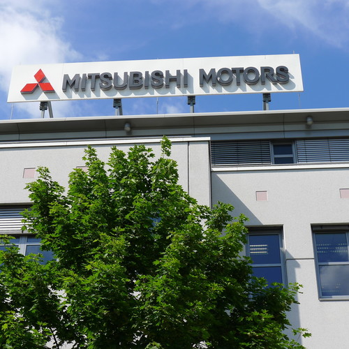 Mitsubishi-Deutschlandzentrale in Rüsselsheim.