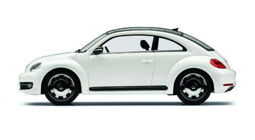 Modellauto Volkswagen Beetle.