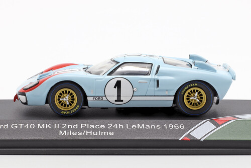 Modellfahrzeug des Jahres 2020: Ford GT 40 Le Mans 1966 von CMR (1:43).